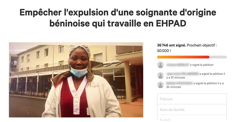 La mobilisation a payé : Lydia, l’aide-soignante menacée d’expulsion, reste en France