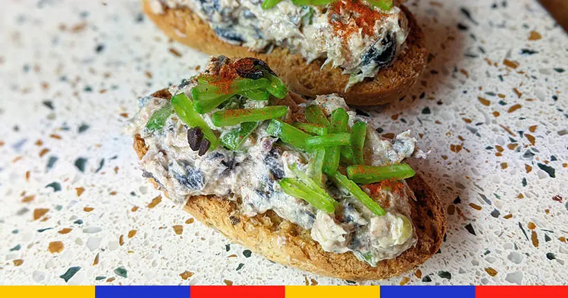 Tuto basique : rillettes de sardines au mascarpone et olives noires