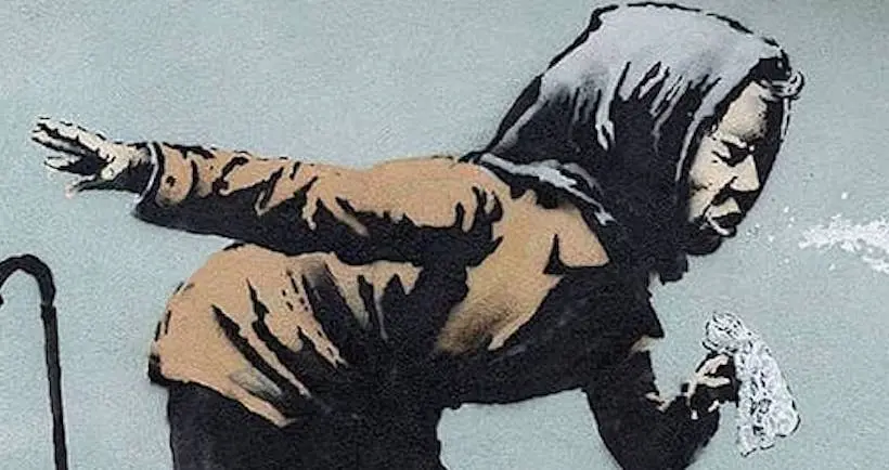Banksy vient de révéler une nouvelle œuvre renversante à Bristol