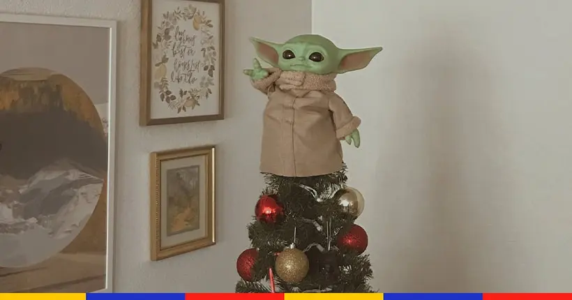 En images : cette année, Bébé Yoda est la star des sapins de Noël