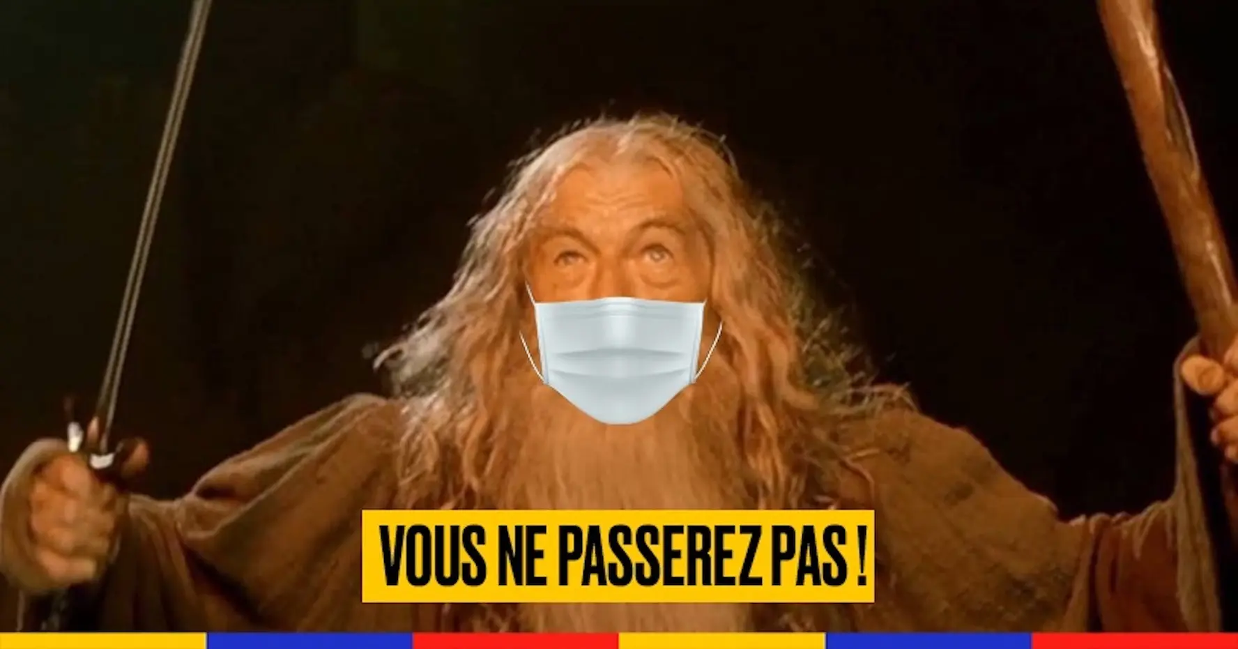 Gandalf s’est fait vacciner contre le Covid et il se sent “très chanceux” et “euphorique”