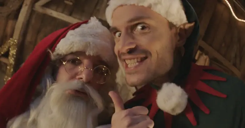 Vidéo : Jérôme Niel est un lutin de Noël version rappeur vénère avec Soso Maness en guest