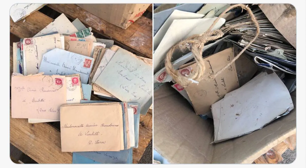 Près de 200 lettres d’amour datant de la Seconde Guerre mondiale retrouvent leur famille