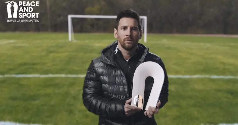 Lionel Messi, lauréat 2020 du Peace & Sports Awards