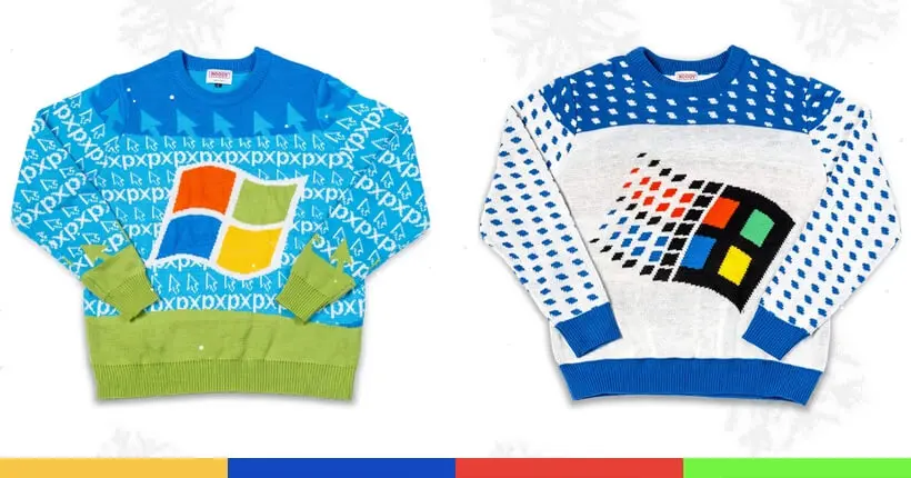 Microsoft vend des pulls de Noël délicieusement moches pour la bonne cause