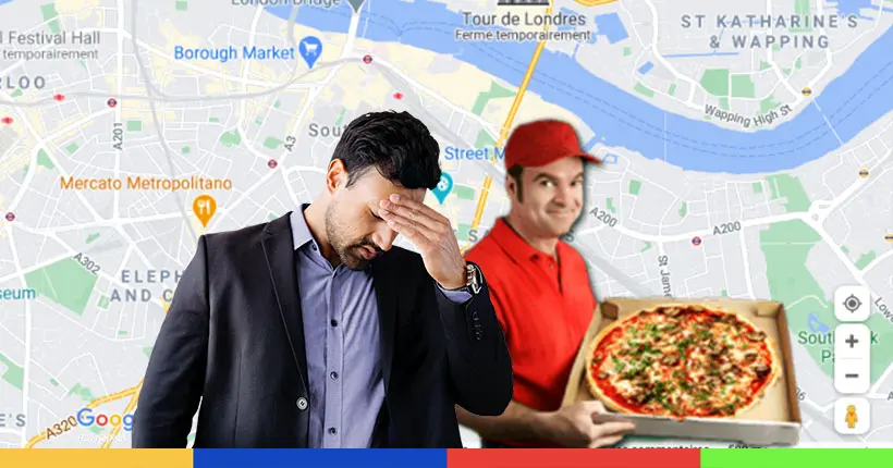 À cause de Google Maps, cet Anglais n’a pas pu se faire livrer de pizzas pendant trois ans