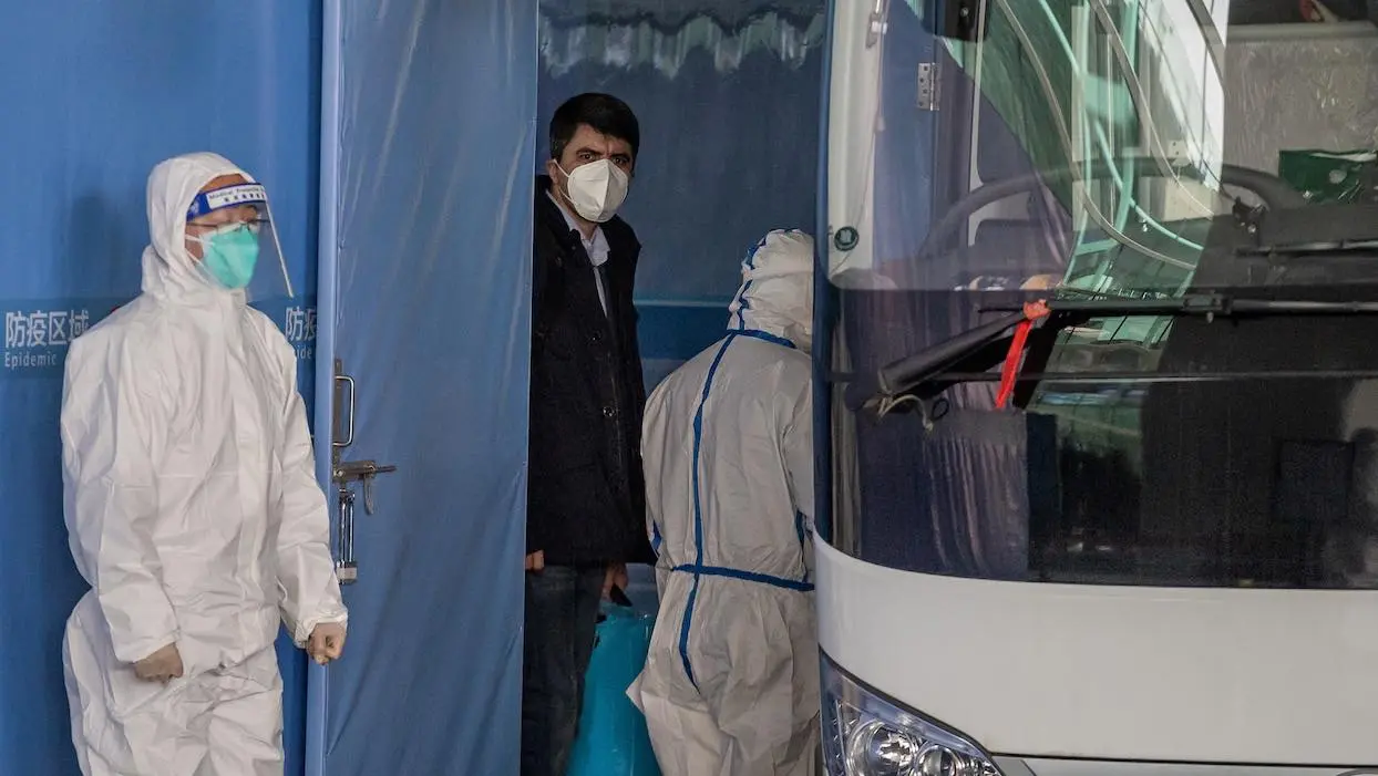 L’équipe de l’OMS est arrivée à Wuhan, en Chine, pour enquêter sur l’épidémie