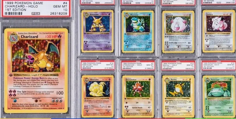 Estimée à 750 000 dollars, une collection de cartes Pokémon mise aux enchères