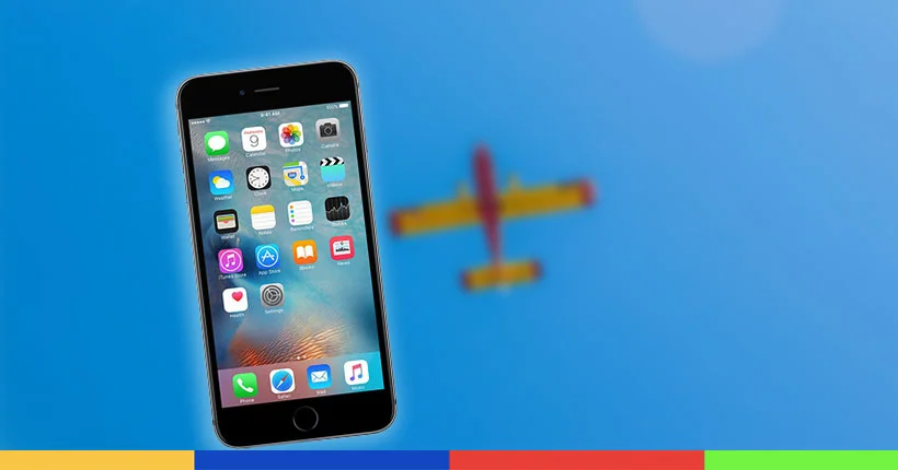 Meilleure pub accidentelle : un iPhone 6S dégringole d’un avion et survit