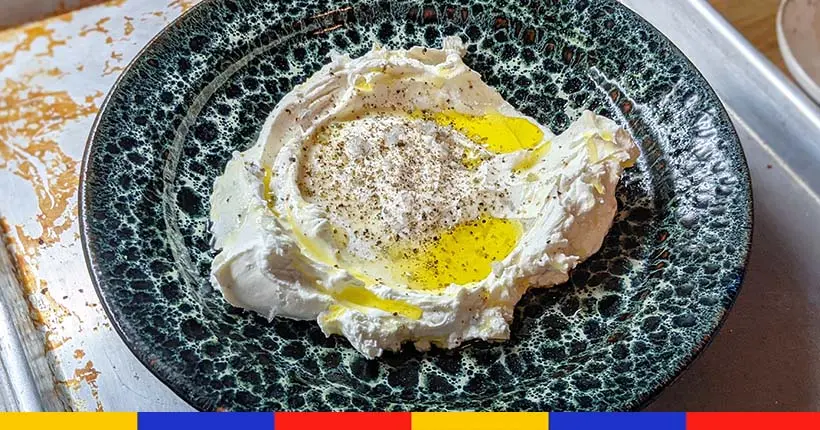 Tuto basique : labneh simplifié fouetté à l’huile d’olive primeur