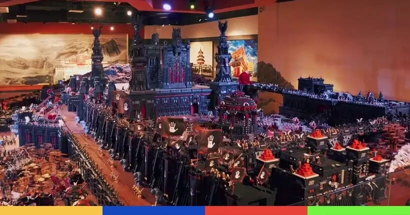 Vidéo : Le Seigneur des anneaux reconstitué avec 150 millions de briques Lego