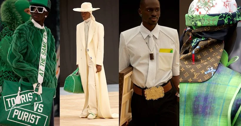 Louis Vuitton livre une performance anti-raciste pour sa nouvelle collection