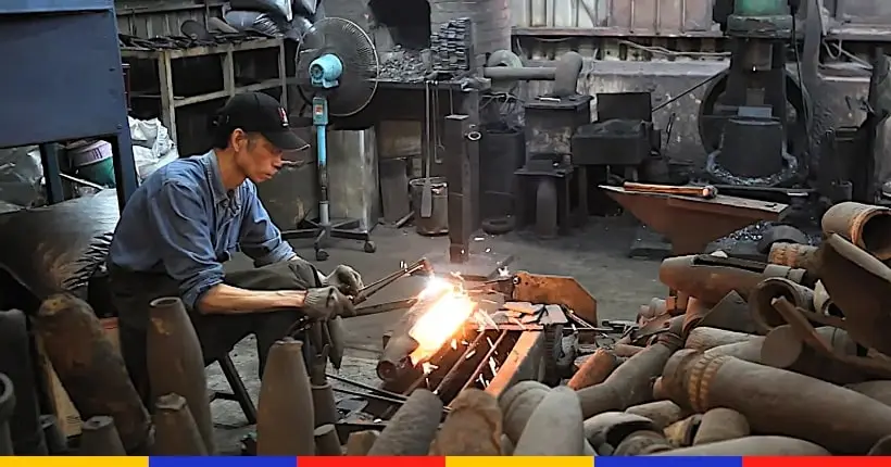 L’histoire du forgeron taïwanais qui fabriquait des couteaux de cuisine à partir d’obus