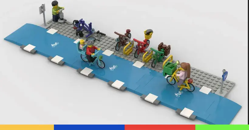 Un Néerlandais se bat comme un fou pour que Lego adopte les pistes cyclables