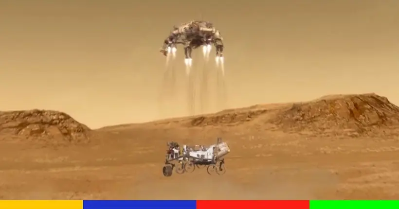 La Nasa publie la première vidéo de l’atterrissage de Perseverance sur Mars