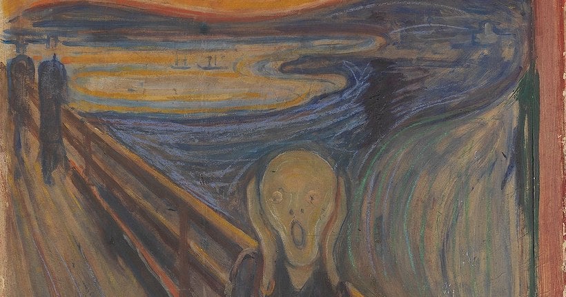 Calot de bloc – Le Cri d'Edvard Munch