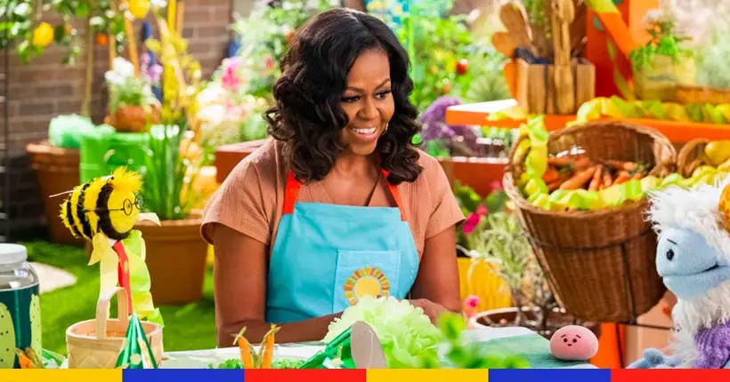 Michelle Obama sera la star d’une émission culinaire pour enfants sur Netflix