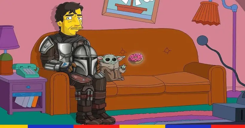 En images : les personnages cultes de séries ont leur version Simpson sur Instagram