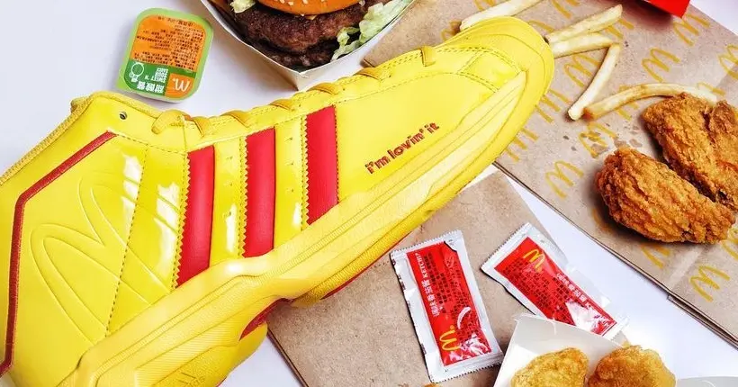 En images : voici des chaussures de basket aux couleurs de McDonald’s