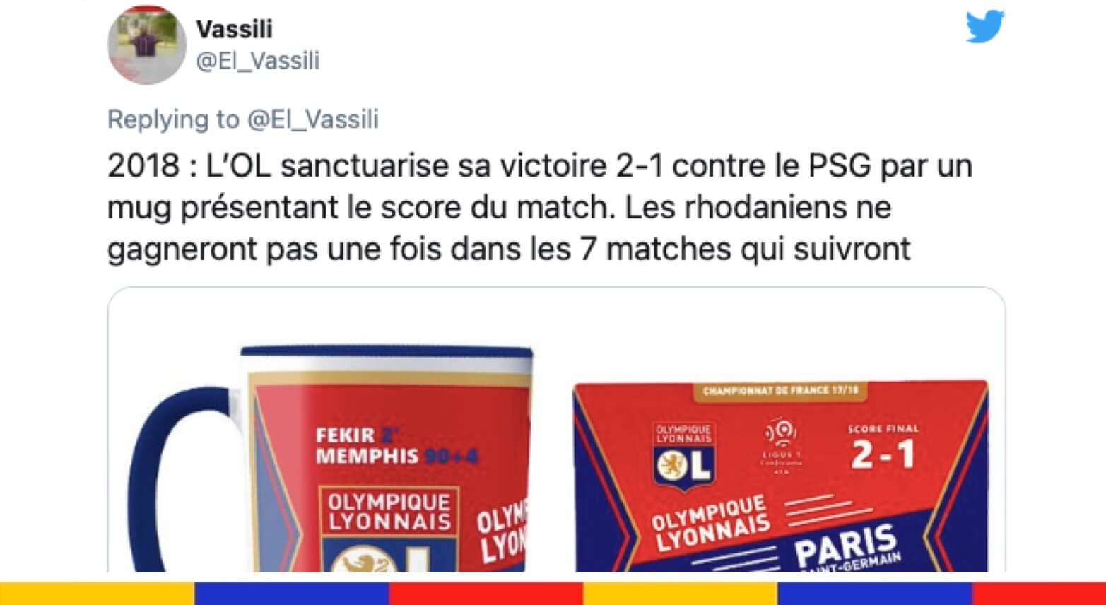 Sur Twitter, il compile les pires choses qui se sont déroulées en Ligue 1