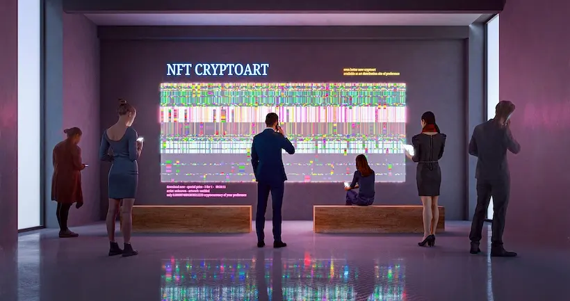 Une galerie physique de crypto-art a ouvert ses portes