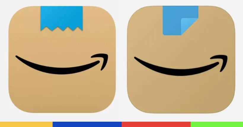 On vous laisse deviner pourquoi Amazon vient de changer en urgence l’icône de son appli