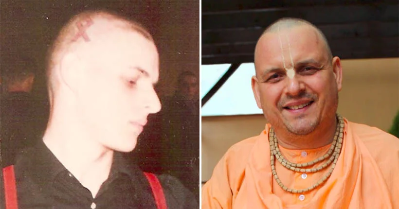 Vidéo : le message d’amour d’un skinhead repenti devenu moine hindouiste