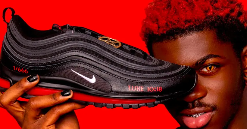 Lil Nas X fait polémique avec ses “Satan Shoes”…  incrustées d’une vraie goutte de sang