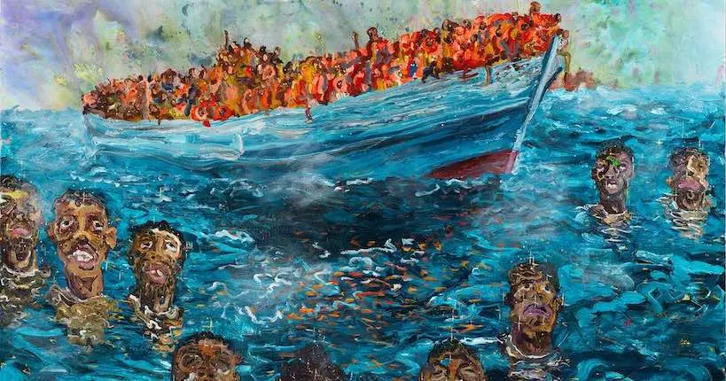 Ludovic Nkoth peint les drames des flux migratoires