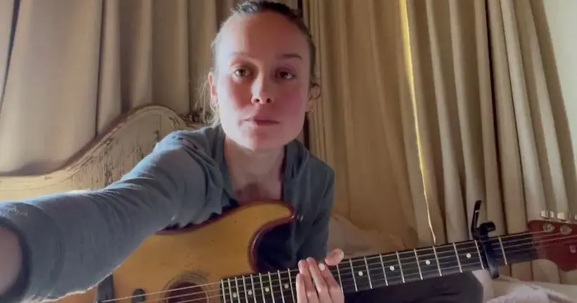 Vidéo : Brie Larson reprend Pomme en français, et c’est beau