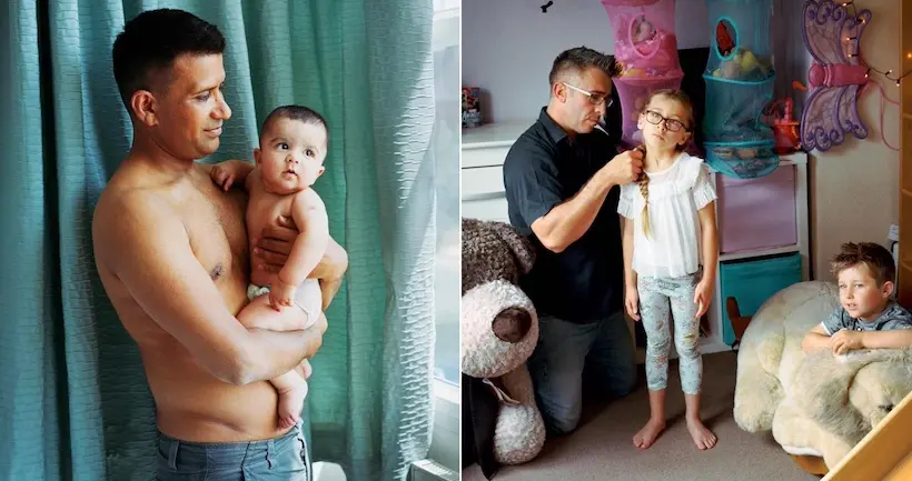 Un papa a photographié 48 pères célibataires pour interroger la paternité