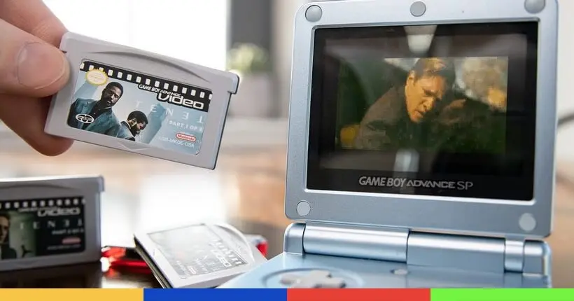 Vidéo : regarder Tenet sur Game Boy Advance, c’est possible (et c’est très drôle)