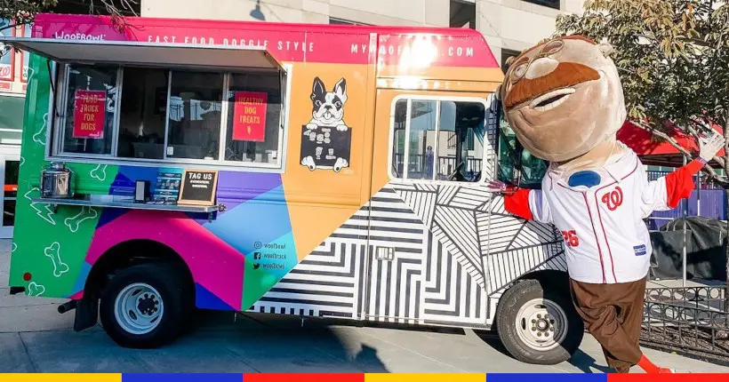 Ce food truck sert uniquement des plats destinés aux chiens