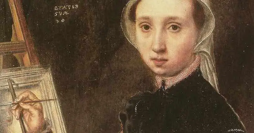 Catharina van Hemessen a réalisé le premier autoportrait connu d’un peintre au travail