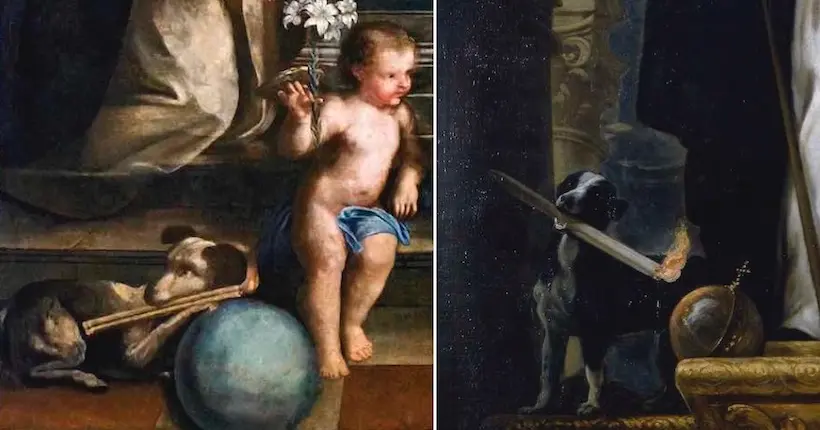 Pourquoi tant d’anciennes peintures semblent montrer des chiens fumant des joints ?