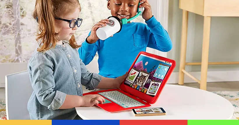 Fisher-Price lance un kit de jouets “télétravail” pour les enfants