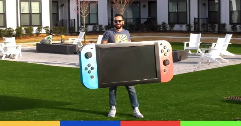 Vidéo : découvrez la Switch XXL la plus grande du monde