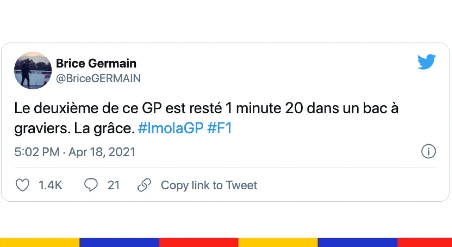 Le grand n’importe quoi des réseaux sociaux : Grand Prix d’Émilie-Romagne