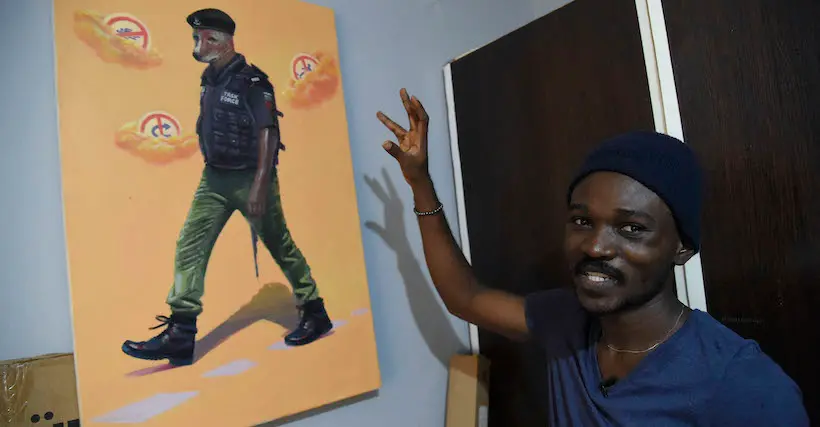 Rencontre avec Julius Agbaje, le peintre qui dénonce les injustices au Nigeria