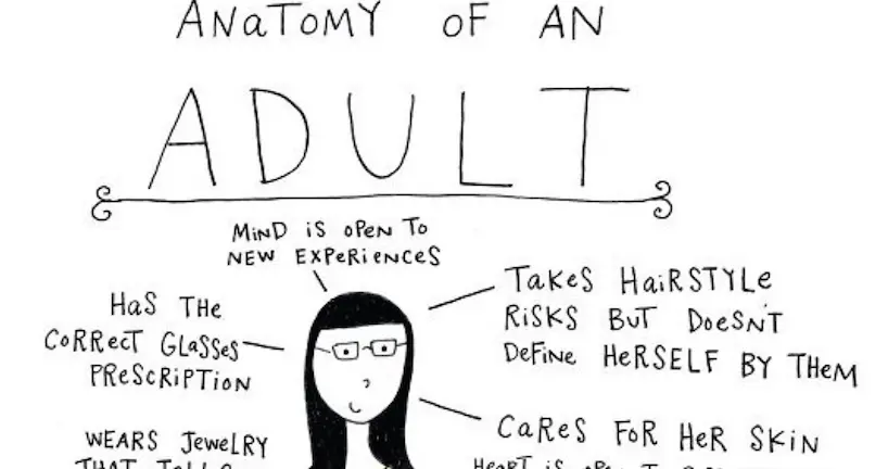 Avec humour, les dessins de Mari Andrew explorent les vicissitudes de l’âge adulte