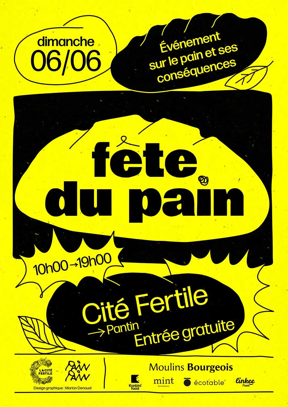 En juin, on fête le pain à la Cité fertile (le monde de demain sera au levain)