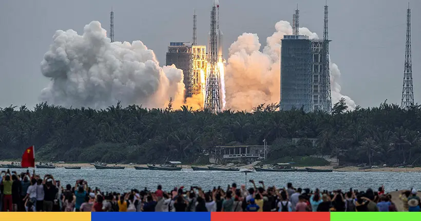 La Chine lance le premier module de sa station spatiale