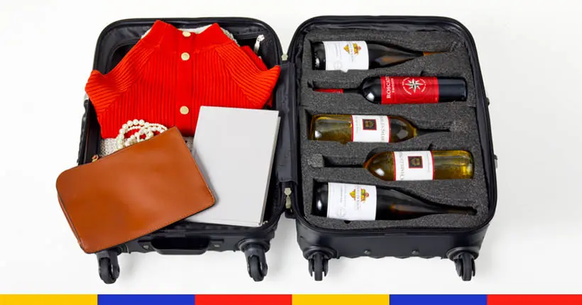 #NEED : une valise de voyage (avec un compartiment pour les quilles de vin)