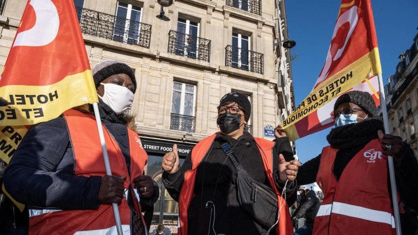 <p>Conseil des prud&#8217;hommes de Paris. Paris, le 7 avril 2021. © Pierrick Villette/Avenir Pictures/ABACAPRESS.COM</p>
