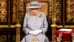 <p>La Reine Elizabeth II, le 11 mai 2021. © Chris Jackson/Pool via REUTERS</p>
