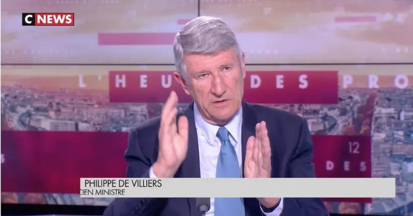 Sur CNews, Philippe de Villiers assure avoir guéri du Covid grâce au pastis