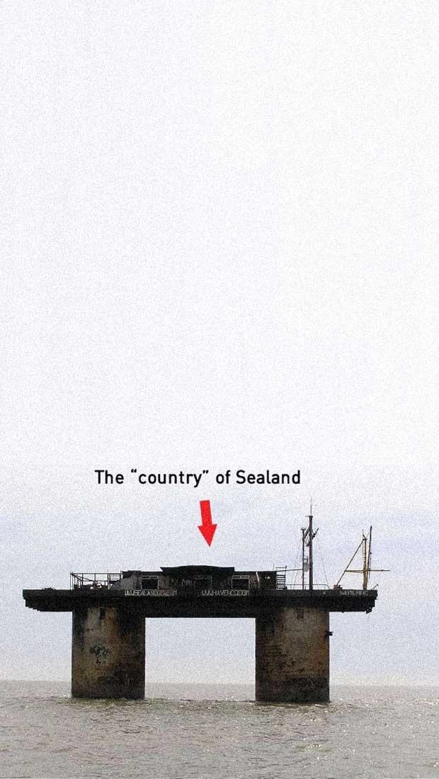 Sealand : Qui veut la peau du plus petit pays du monde ?