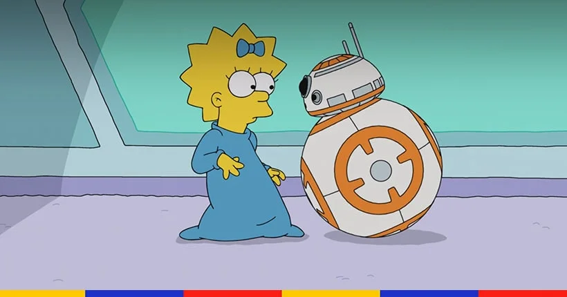 Les Simpson rendent hommage à Star Wars dans un court-métrage adorable