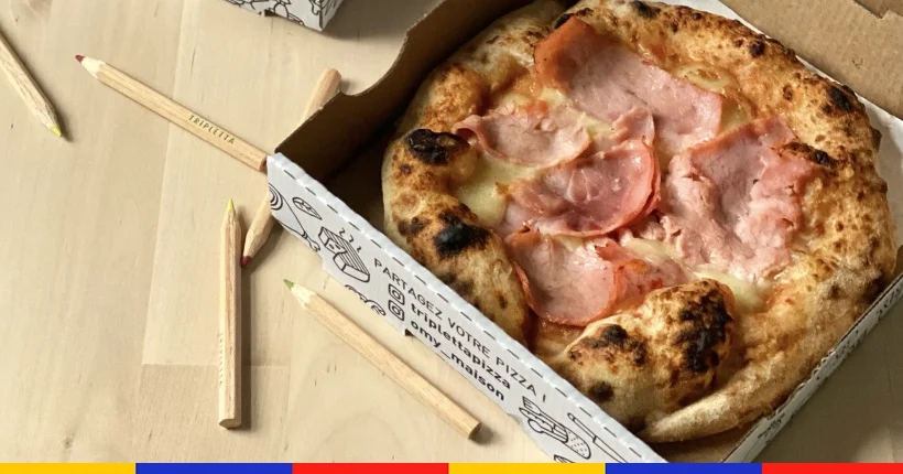 À vos crayons : la pizzeria Tripletta lance sa pizza à colorier