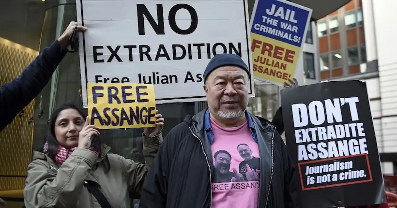 À cause d’une œuvre en soutien à Julian Assange, Ai Weiwei affirme avoir été censuré